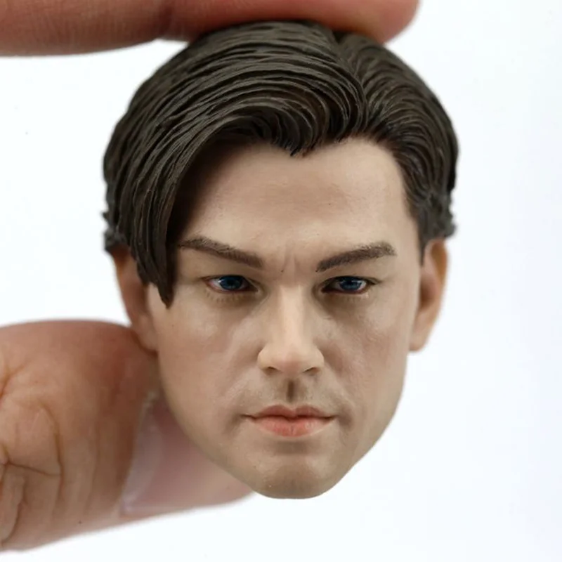 

1/6 Scale Young Leonardo DiCaprio Head Sculpt TITANIC Jack Dawson Head Carving for 12in Phicen Tbleague Doll Figure Toy