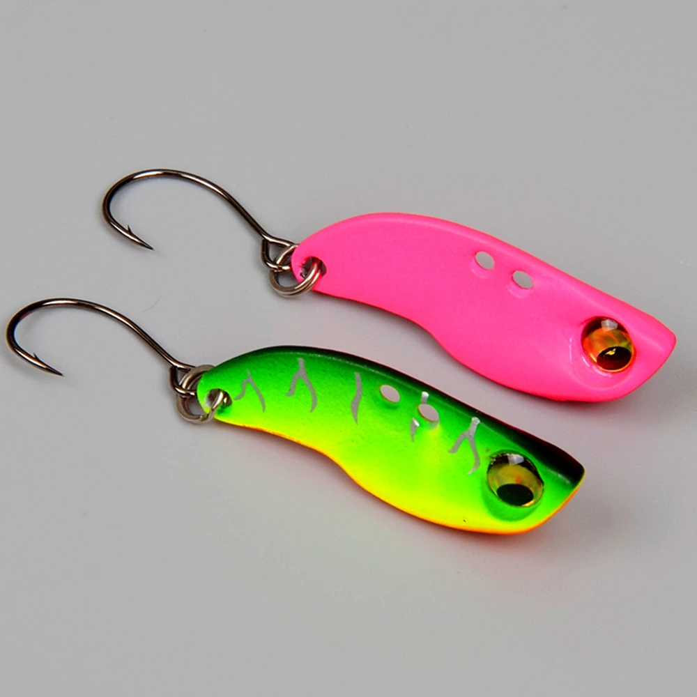 7 шт. вибрации приманки для ловли рыбы мини металлическая наживка 2 5 г 30 мм видов