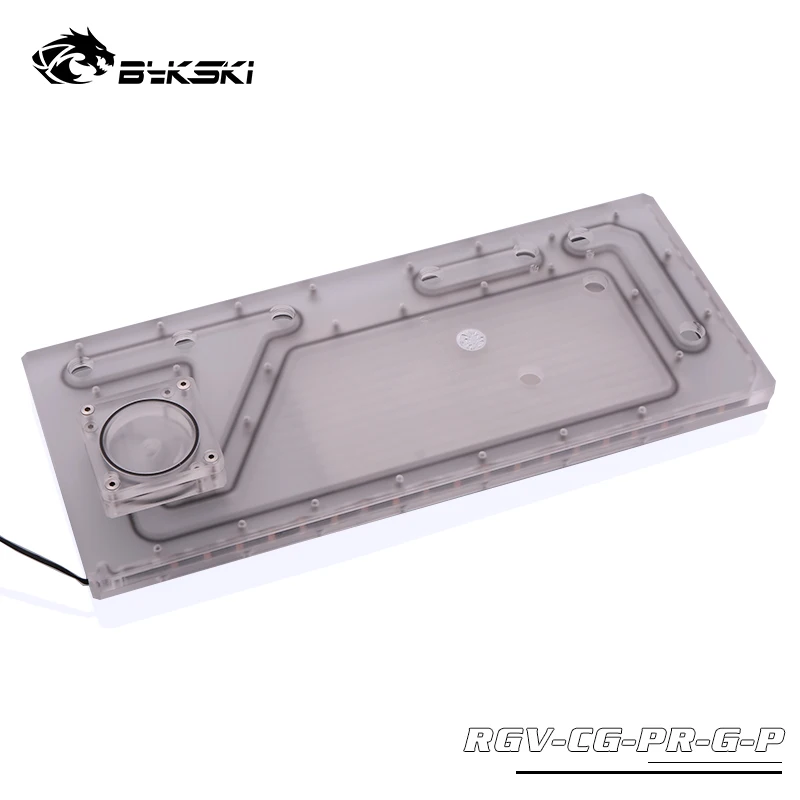 Bykski водная доска, резервуар для COUGAR маленький Panzer чехол для компьютера, RGB резервуар для воды, поддержка синхронизации материнская плата RGV-CG-PR-G-P