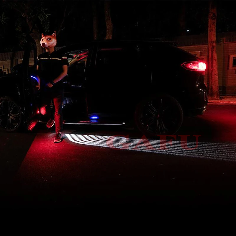 Светодиодная лампа добро пожаловать напольный светильник дверь автомобиля