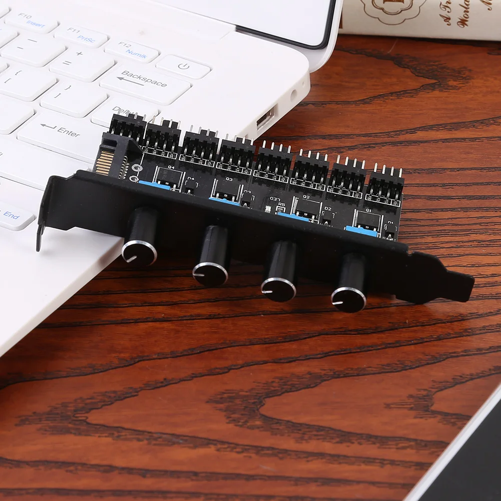 8 регулятор каналов охлаждающий вентилятор контроллер скорости офисный