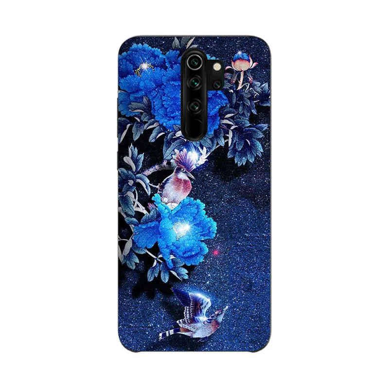 for xiaomi redmi note 8 pro note8 cover for redmi note 8t fashion cool cartoon flower capa soft silicone tpu case free global shipping