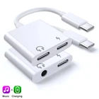 Разветвитель 2 в 1 для Samsung Galaxy S21 S20 Ultra Note 20 10 Plus