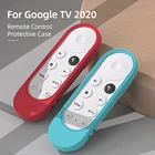 Силиконовый чехол SIKAI для Chromecast с Google TV 2020, ударопрочный защитный чехол с голосовым дистанционным управлением для Chromecast 2020