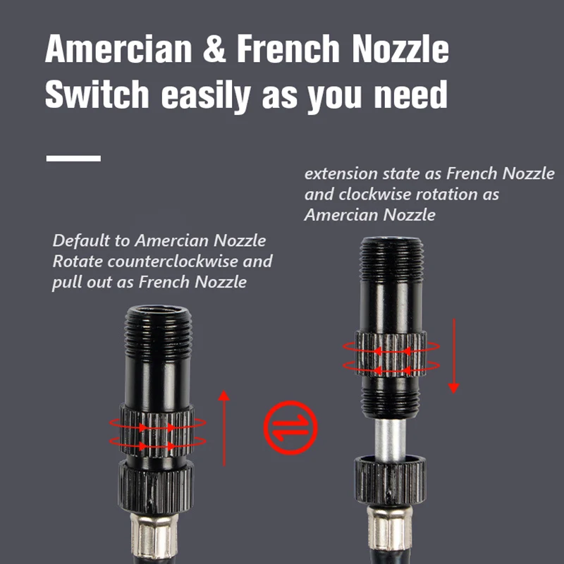 Портативный воздушный насос из алюминиевого сплава бытовой для горных