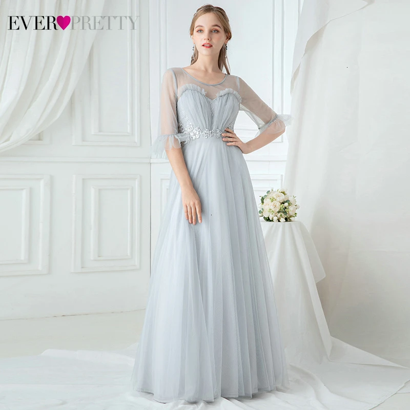 Элегантные Выпускные платья Ever Pretty с оборками а силуэта рюшами и коротким