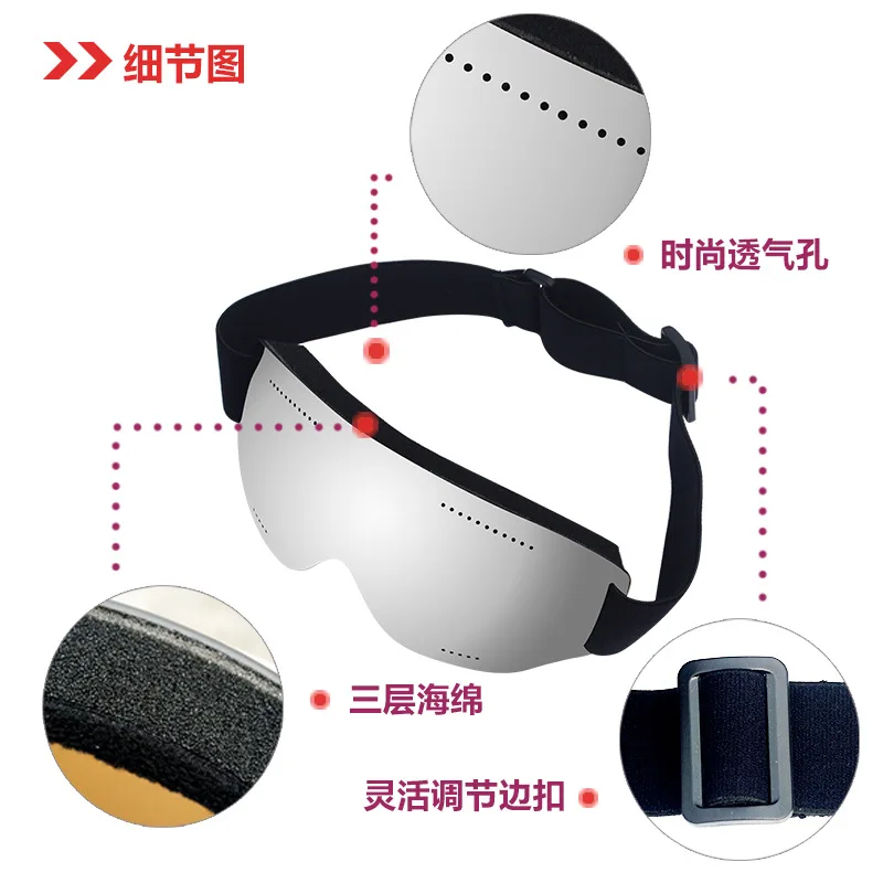 

Ski Goggles Outdoor Sports Equipment Source Hot Sales Mountain Climbing Ski Anti-fog Eye-protection Goggles