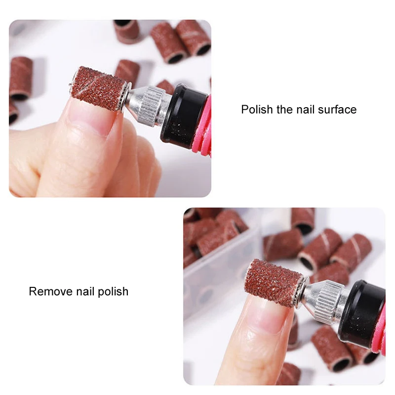 Инструмент для полировки ногтей в штучной упаковке шлифовальные ленты 80 #120 #180 #