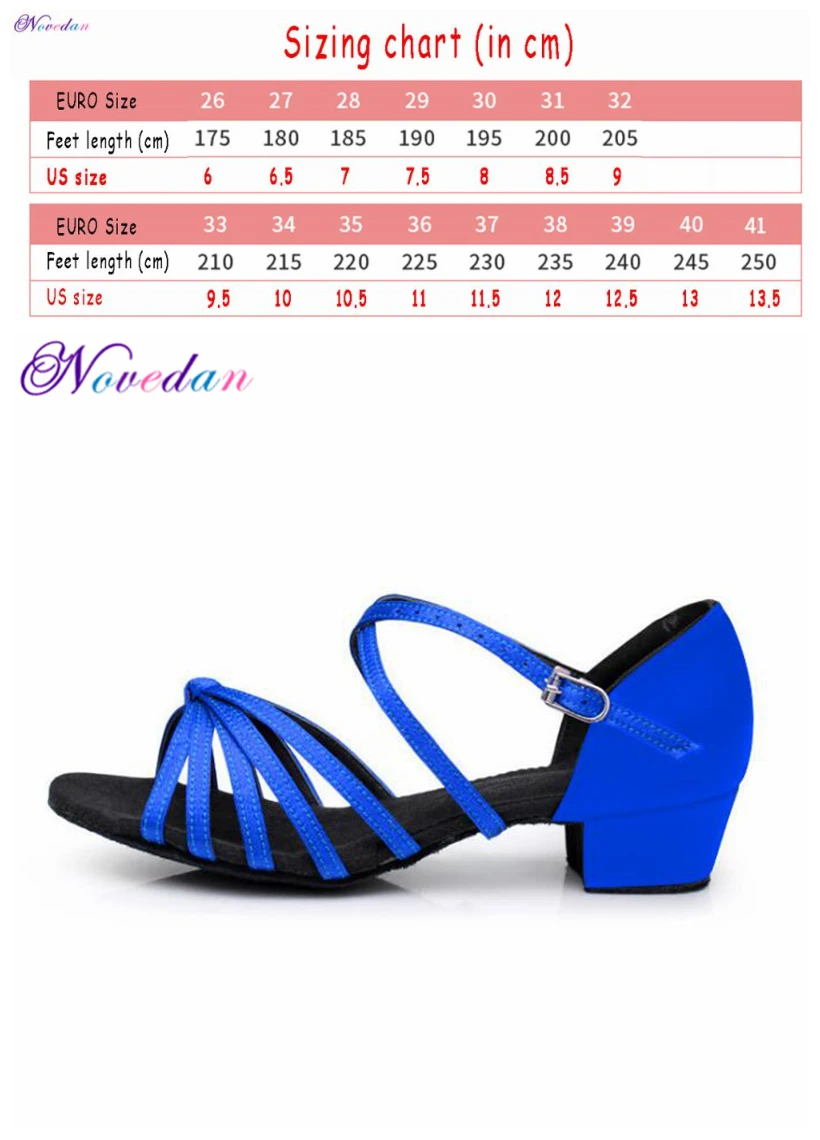 Style 13 Check size Скидка; Новинка; ; Детская бальное танго сальса для девочек; обувь для латинских танцев; атласная кубинская обувь на низком каблуке; 17 цветов - Цвет: Style 13 Check size