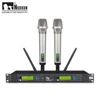저렴한 성능을위한 전문 듀얼 채널 진정한 다양성 UHF 무선 마이크