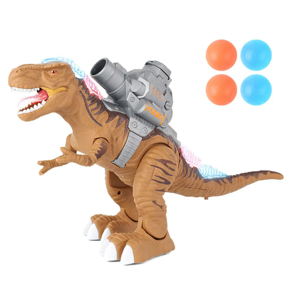 Электронный домашний динозавр Электрический звуковой светильник игрушки