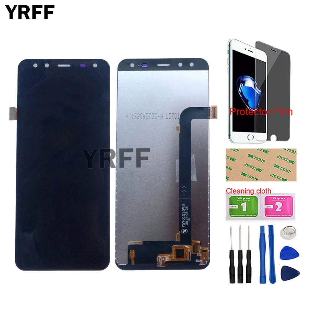 Мобильный сенсорный ЖК дисплей для Leagoo S8 кодирующий преобразователь сенсорного