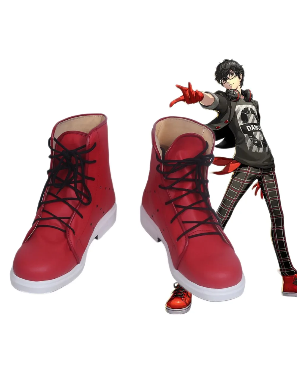 Сапоги для косплея Persona5 P5 манга Кира Курусу изготовленные на заказ|custom made|custom
