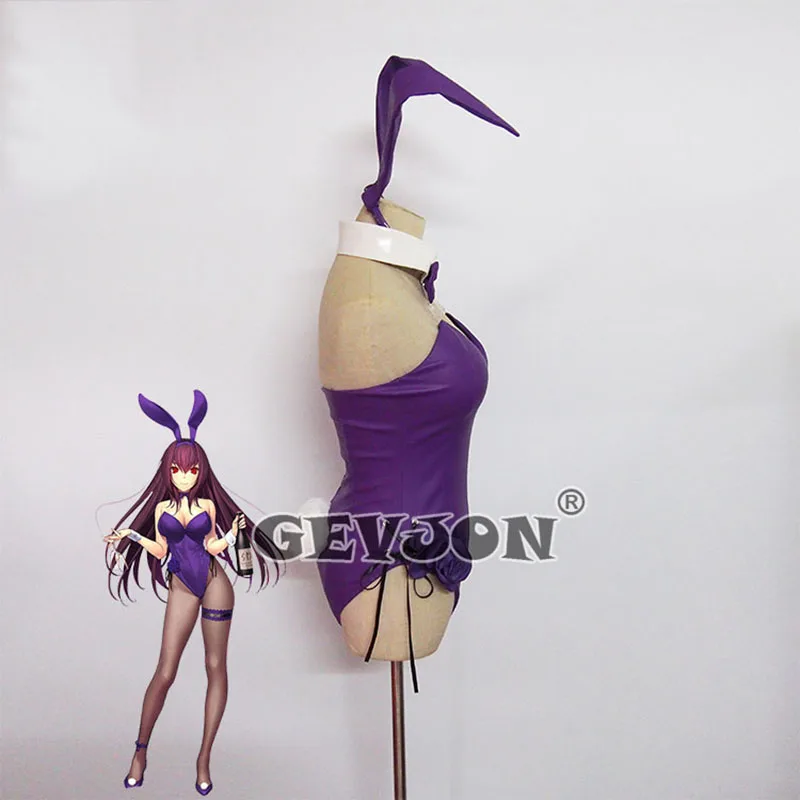 Костюм для косплея Fate Grand Order Scathach костюм бармена Привлекательное платье Банни