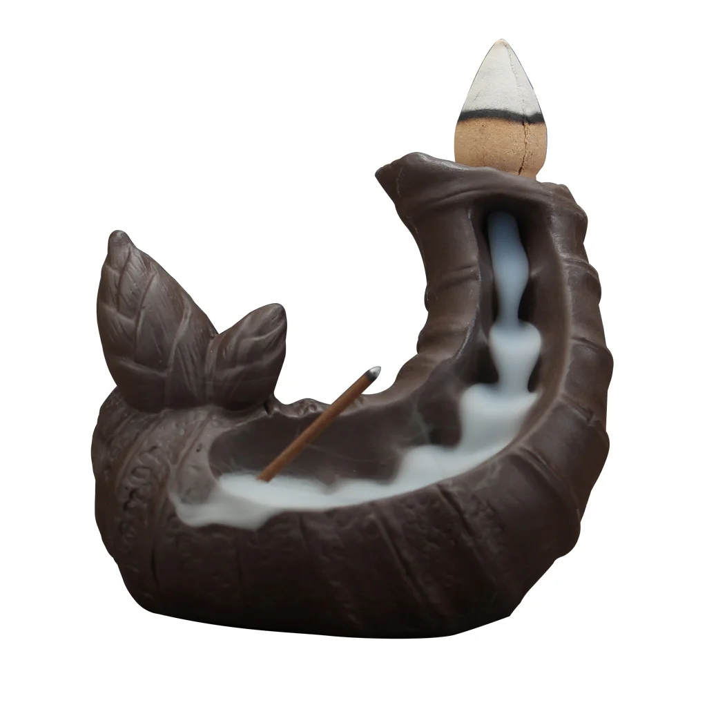 Керамическая фарфоровая горелка для благовоний с обратным потоком конусы