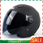 Шлем для мотокросса, мотоциклетные шлемы, защитный шлем для мотоциклов и мотороллеров, открытое лобовое стекло