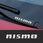 Металлический автомобильный стеклоочиститель наклейки эмблема для Nissan Nismo аксессуары стайлинга автомобилей