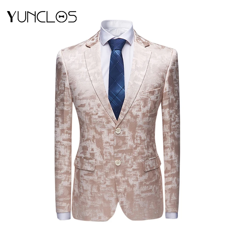 Новый мужской блейзер для свадьбы и куртки вечеринок костюм с двумя пуговицами