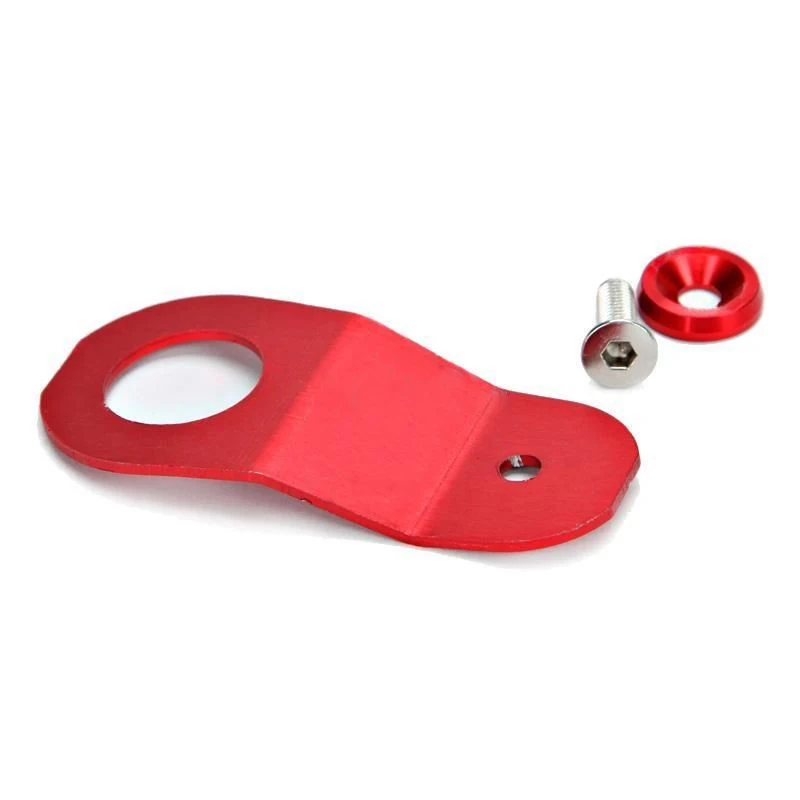 Шайба гоночный радиатор Stay кронштейн красная Заготовка алюминий для Honda S2000 Civic