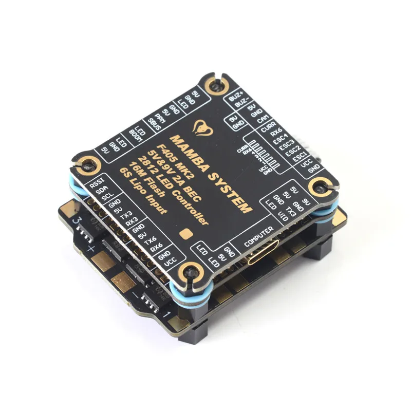 Diatone MAMBA F405 Mini MK2/F722/F722S Betaflight Полетный контроллер и F40 40A/F25 50A бесщеточный ESC для радиоуправляемого дрона запчасти