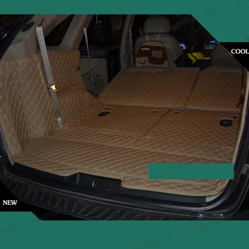 Кожаный коврик для багажника автомобиля hyundai veracruz груза 2006 2007 2008 2009 2011 2012 2013 2014 2015