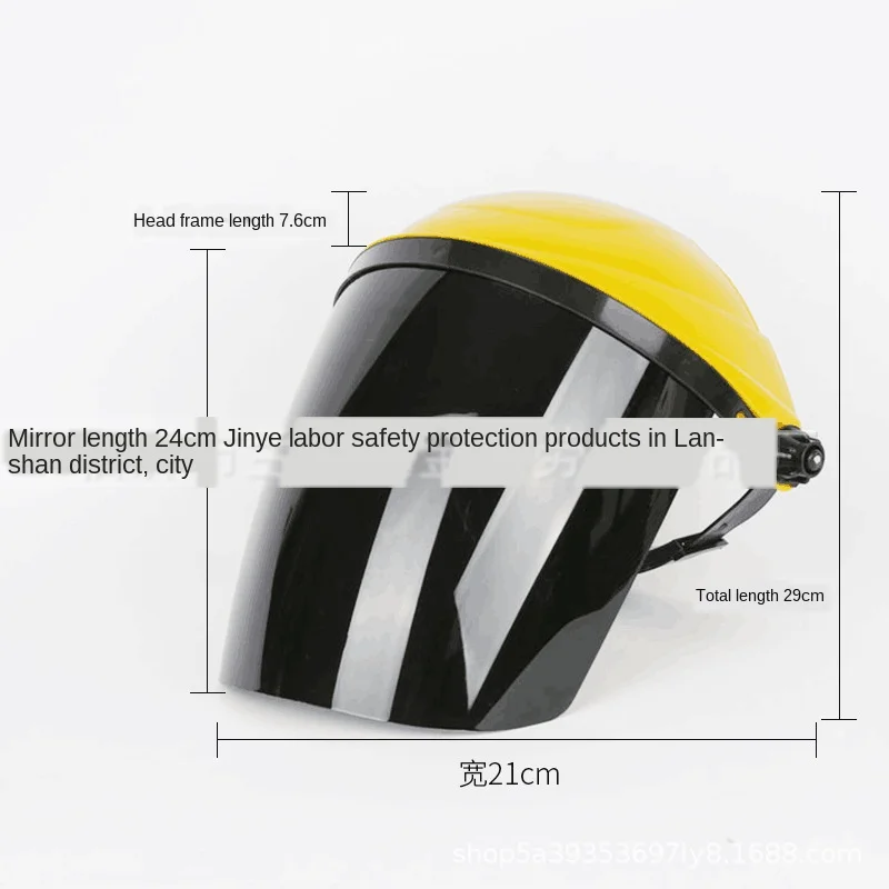 Портативный PC Защитная маска прозрачный защитный сварочный аппарат Головные