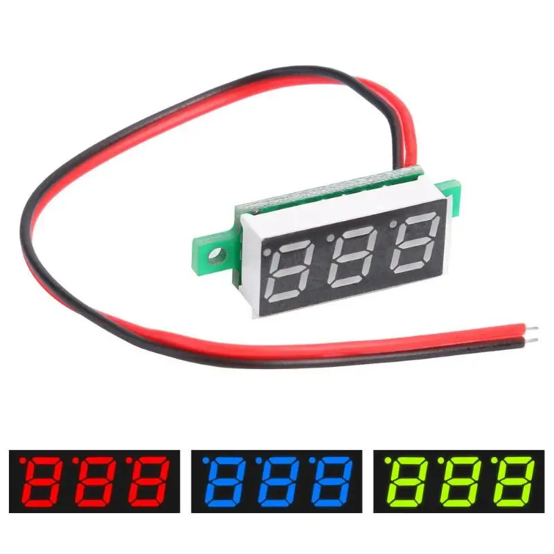 0 28 дюймов маленький цифровой датчик прямого напряжения головка с светодиодный