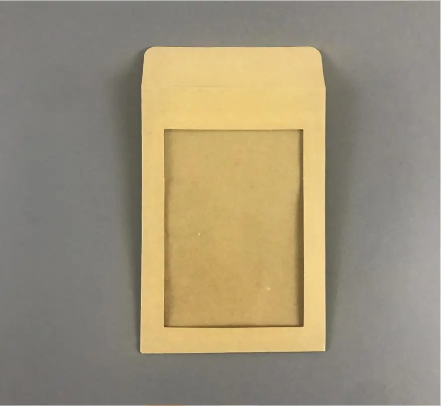 50 шт. прозрачный бумажный конверт для документов