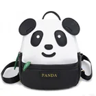 Новый женские рюкзаки из полиуретана школьный рюкзак с принтом милой панды школьная сумка рюкзак для девочек-подростков рюкзак кожаный детский маленький рюкзак