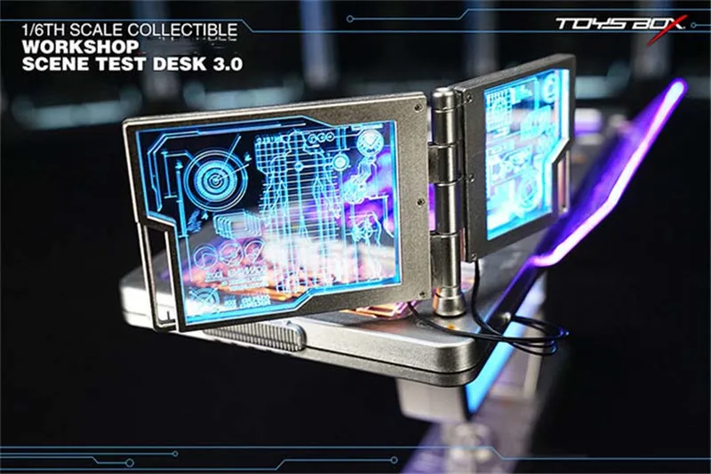 В наличии 1/6 аксессуар для создания рисунков Рабочий стол тестирования сцены 3 0 12