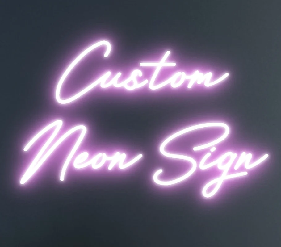 

Led Neon Sign Light Custom Letter Name Neon Murals For Party Wedding Bar Aesthetic Room Decor Decoration Murale Chambre