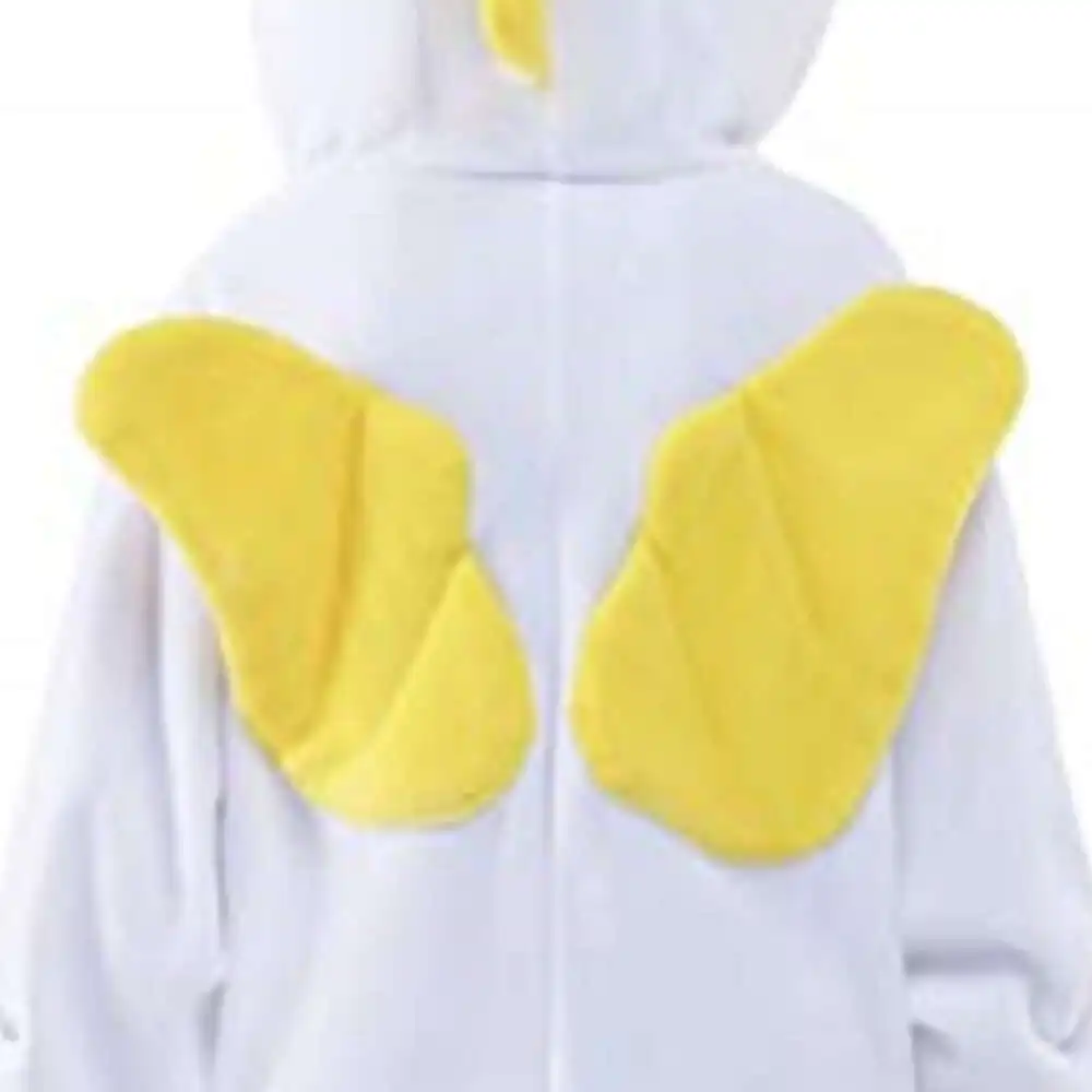

Yellow Unicorn Pajama With Wing Costume Jumpsuit Hooded Kids Onesie Children Kigurumi Women Sleepwear Nightwear