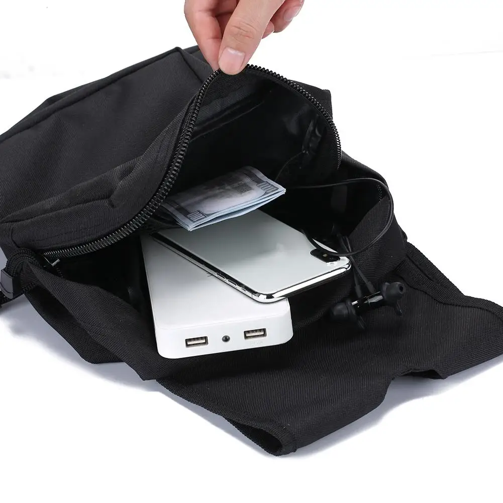 

600D Oxford Cloth Bag Tank Bags Saddle Bag Mobile Fuel Tank Cup Holder For Motorcycle ATV