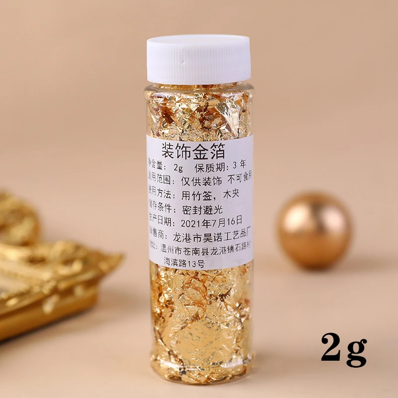 

Золотая и серебряная фольга для украшения тортов