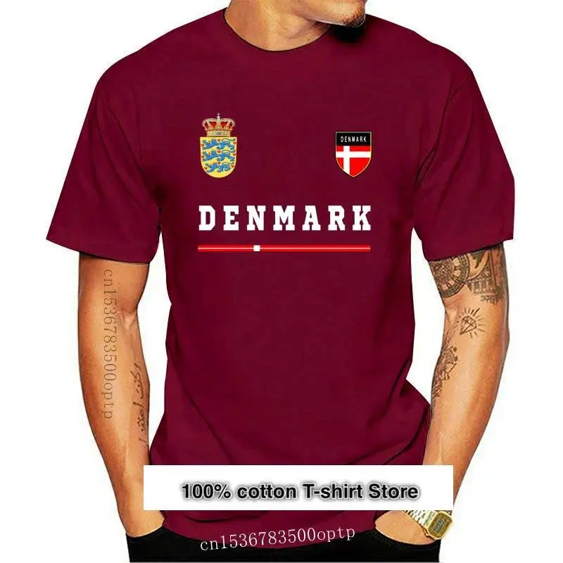 

Camiseta с принтом, bandera de Dinamarca для hombre y mujer, ropa desgastada с принтом, bandera danesa RT