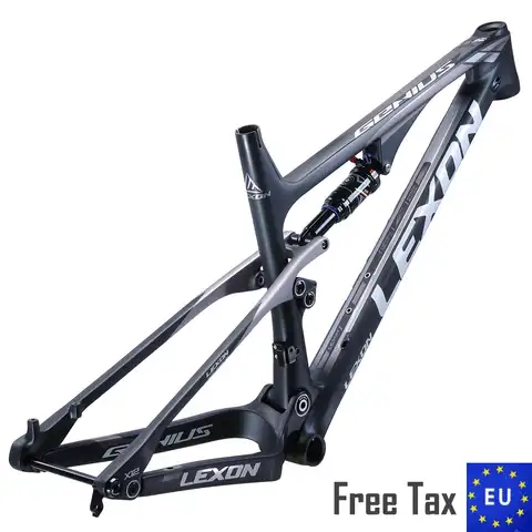 2020 LEXON Genius полная подвеска 29er * 21 рамы для горного велосипеда BB92 карбоновая рама для горного велосипеда карбоновая рама 21 дюйм XC рама