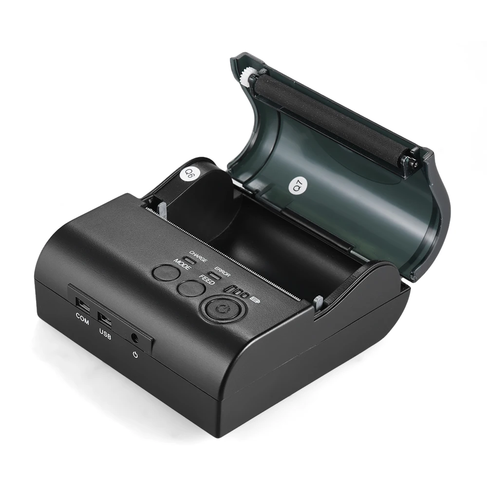 POS 8001DD 80 мм Мини Портативный беспроводной USB термопринтер квитанция билета касса