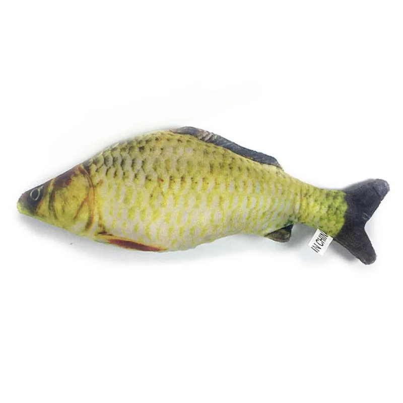 Игрушка для кошек 3D карп рыба Форма собаки игрушка креативная подарок кошачья