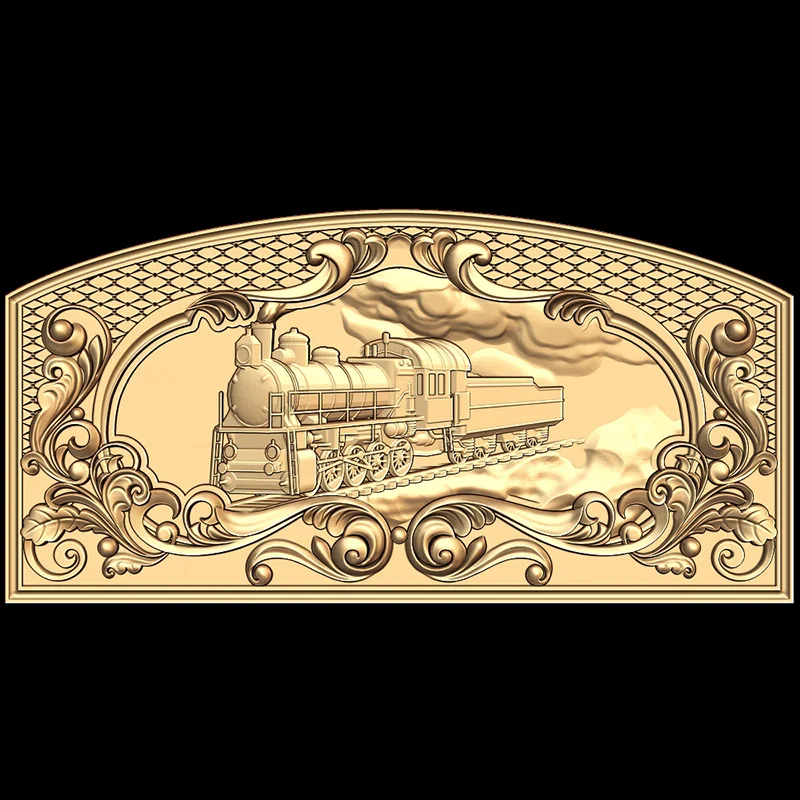 Старомодный поезд 3d устройство для фрезерного станка с ЧПУ 3D принтер artcam aspire cut3d в