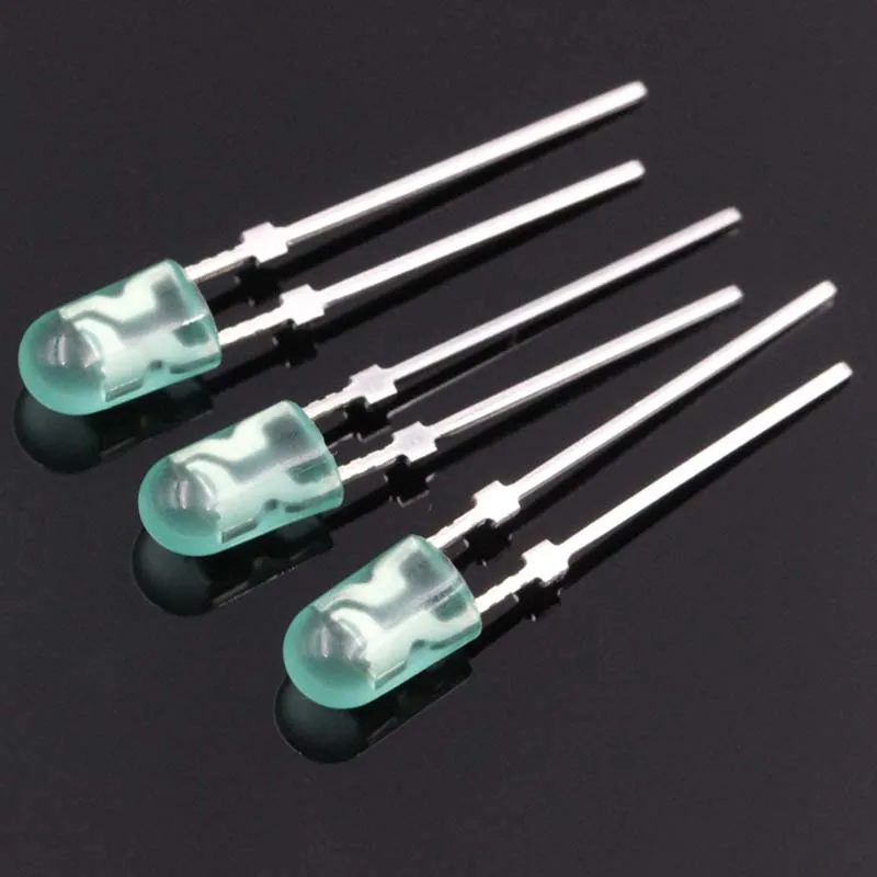 1000PCS 3x4x6mm oval colored short leg lamp bead light-emitting diode LED | Лампы и освещение