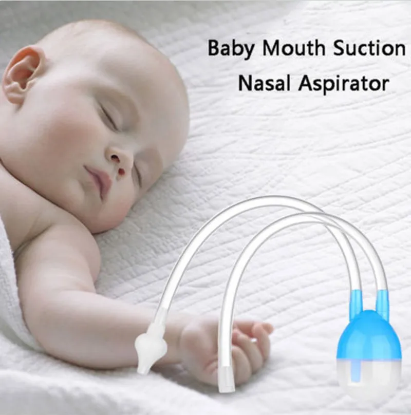 

Baby Nose Cleaner Nasal Vacuum Aspirator Suction Mucus Safe Infant Inhale Sucker Infant Preventing Backflow