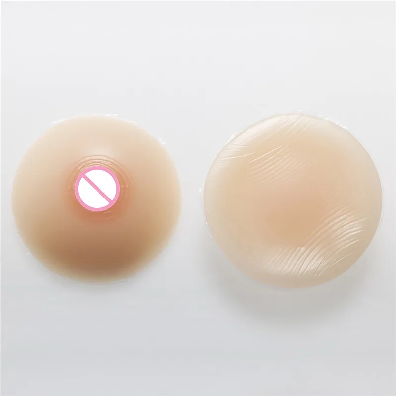 500 г/пара классическая круглая грудь силиконовые искусственные груди