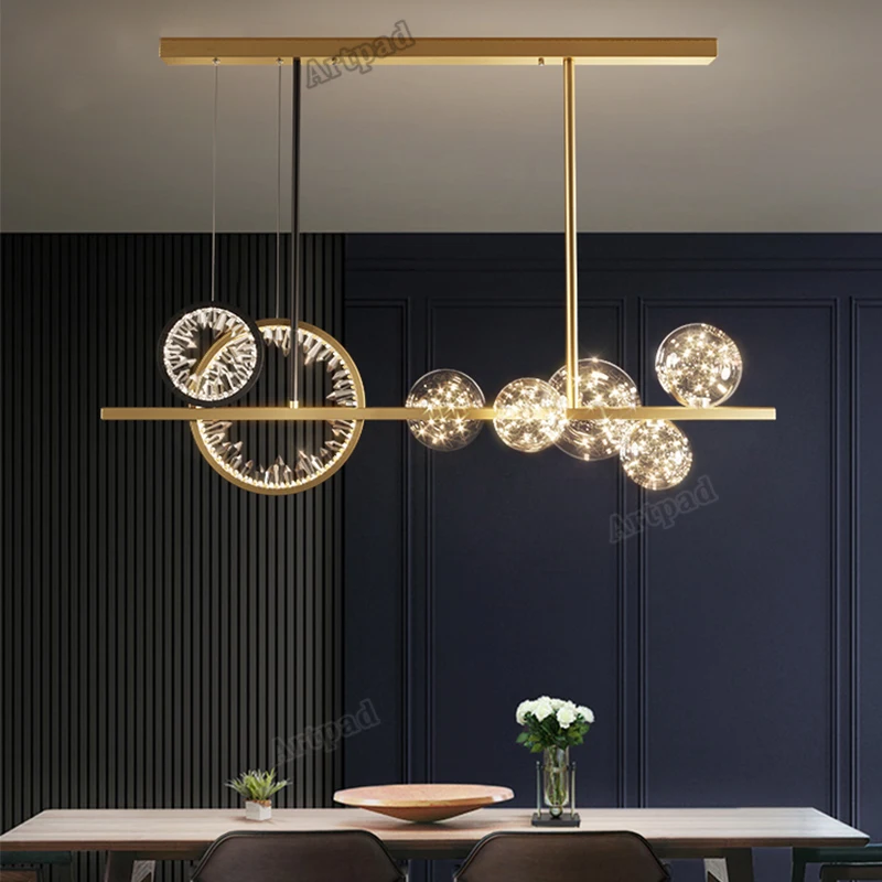 Новинка 2022 современная роскошная Потолочная люстра светодиодная лампа из