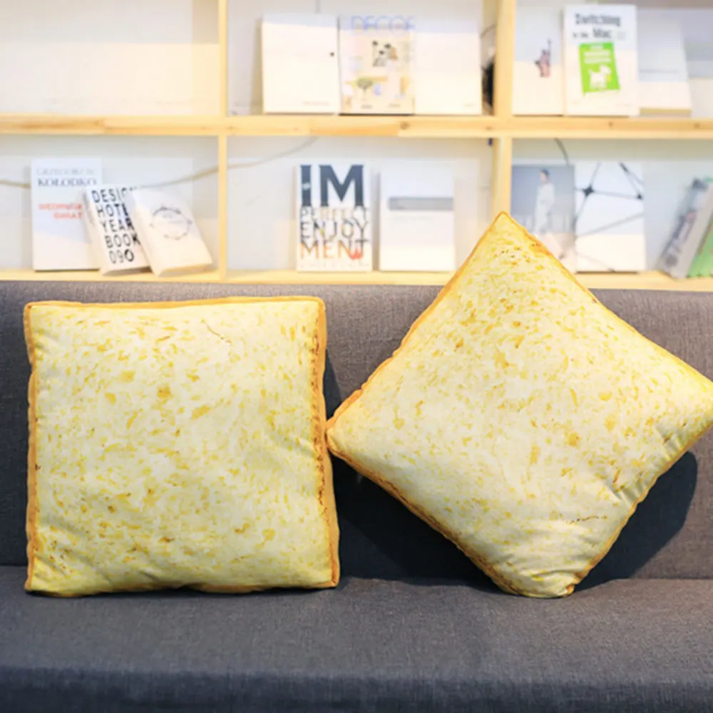 Подушка для кошек тостов хлеба среза имитация домашних животных подушка