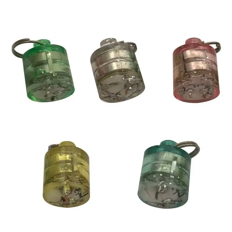 5 цветов мини подводная Рыбная лампа Для аттракциона светодиодный мигающий