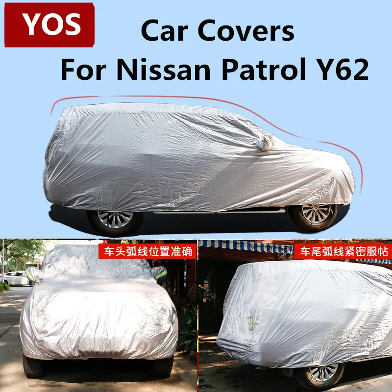 Car Covers For Nissan Patrol Y62 2012-2019 Body Jacket Dust and Rain Protection Auto Accessories | Автомобили и мотоциклы