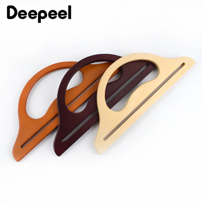 1 пара 30*12 см деревянные ручки 5 цветов для сумочек сменные застежки сумки сделай