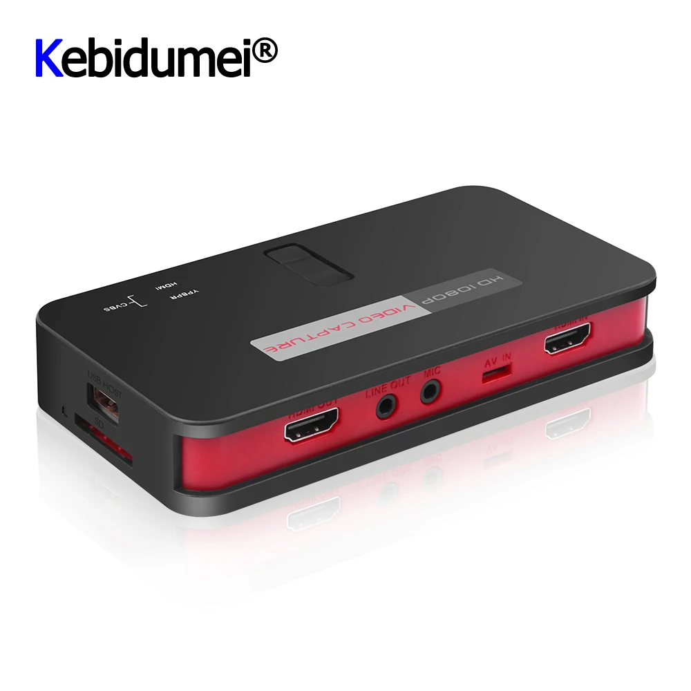 1080P HDMI совместимая Игровая приставка захвата 60fps HD видео захват для XBOX PS3 PS4 TV