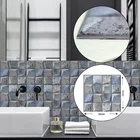 Самоклеящиеся 3D обои из ПВХ, водостойкие маслостойкие