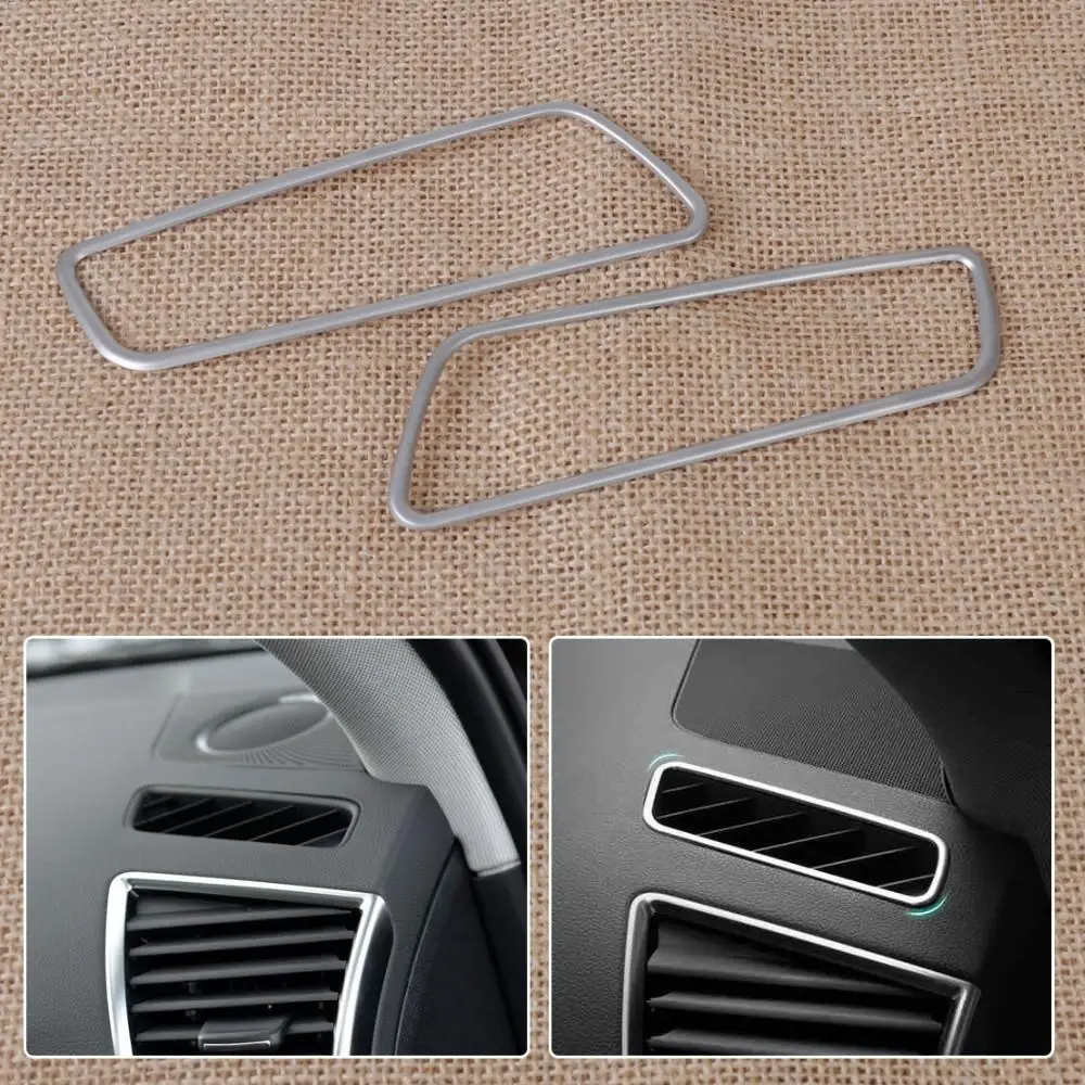 CITALL 2 шт. хром Кондиционер Vent Выход Накладка для Audi Q5 2009 2010 2011 2012 2013